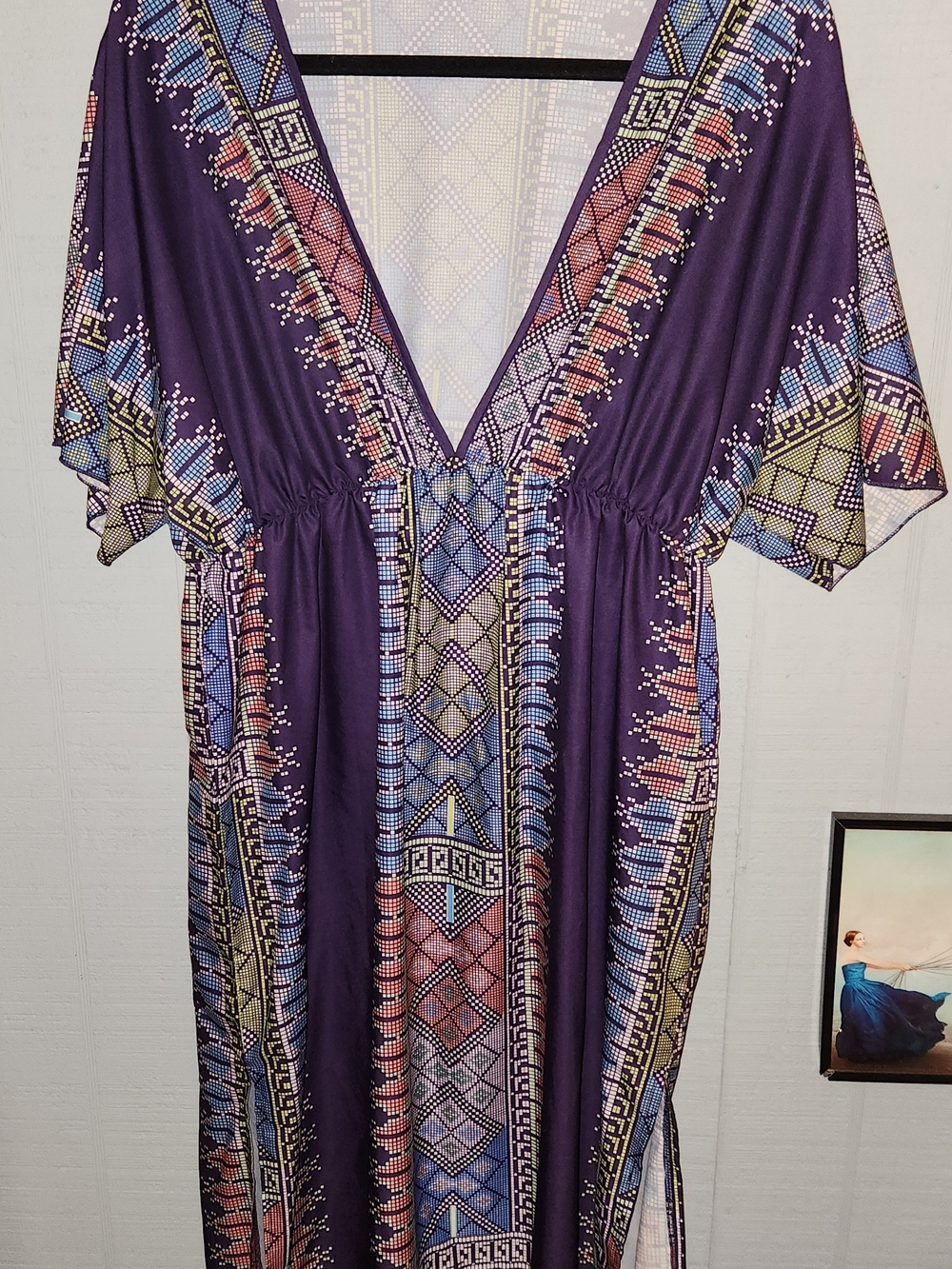 Women's Kimono Style Maxi Dress
